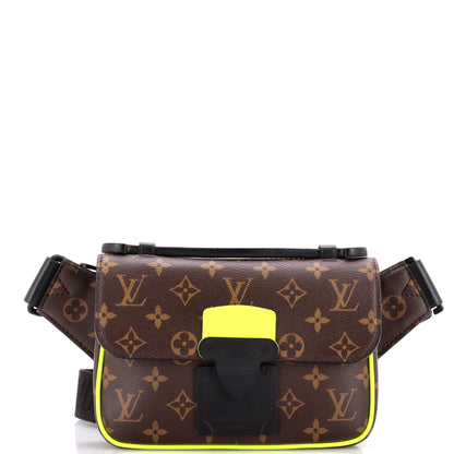 Louis Vuitton S Lock Sling Bag Macassar Monogram Canvas