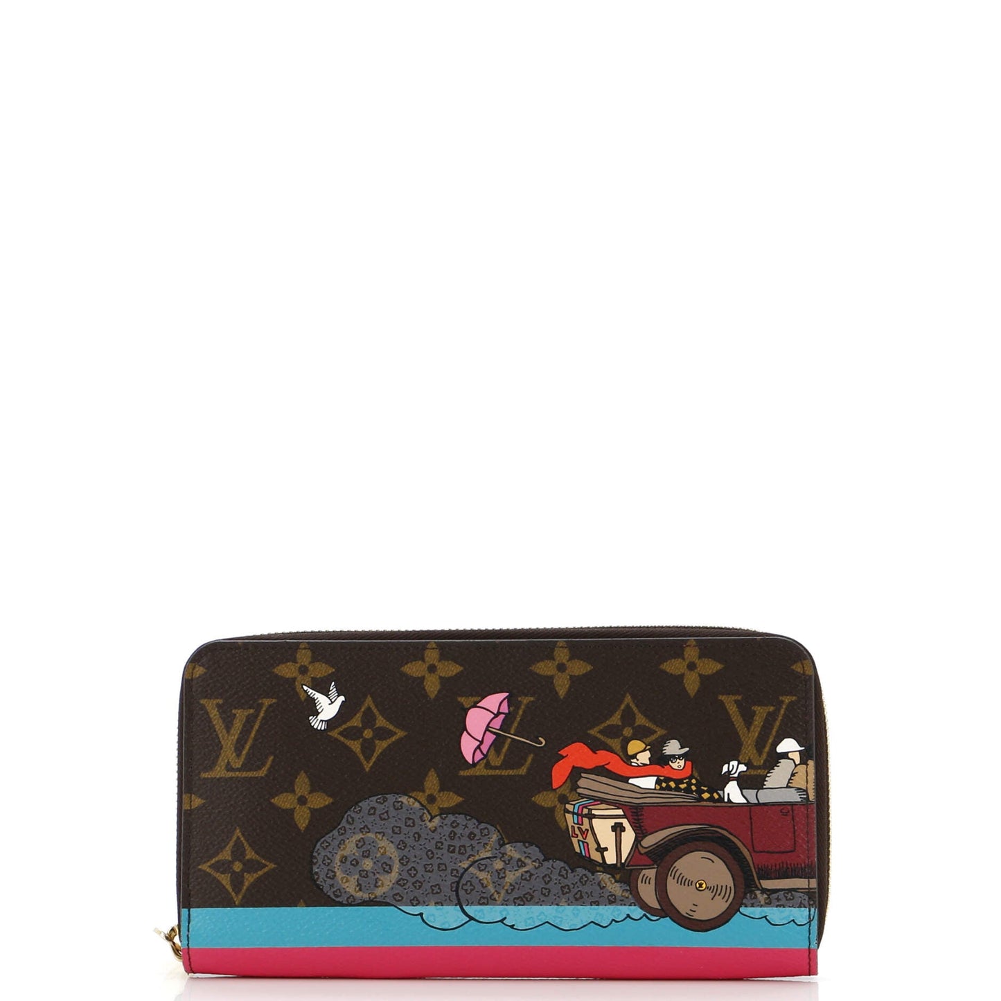 Louis Vuitton Zippy Wallet Limited Edition Monogram Canvas