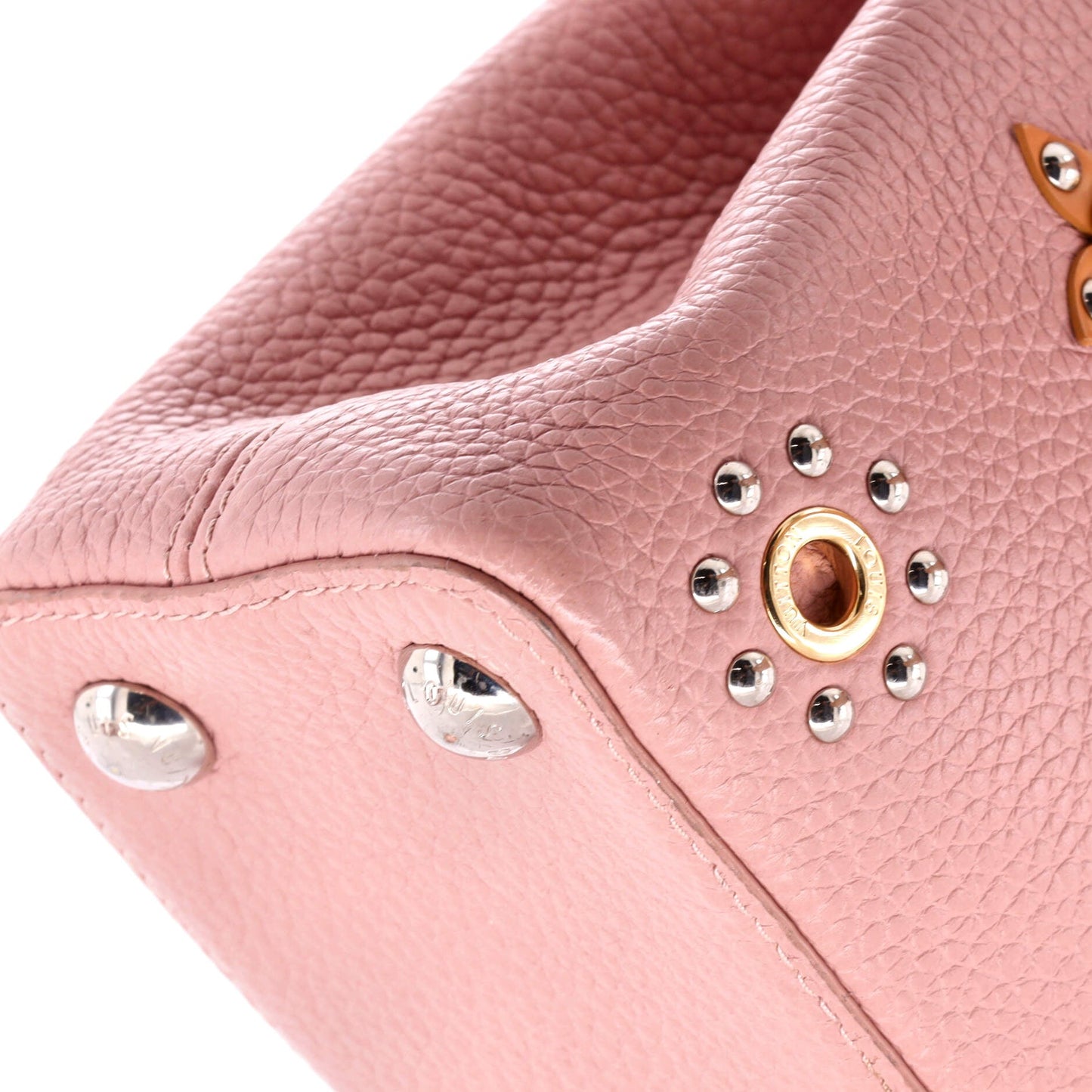 Louis Vuitton Capucines Bag Leather with Embellished Detail BB