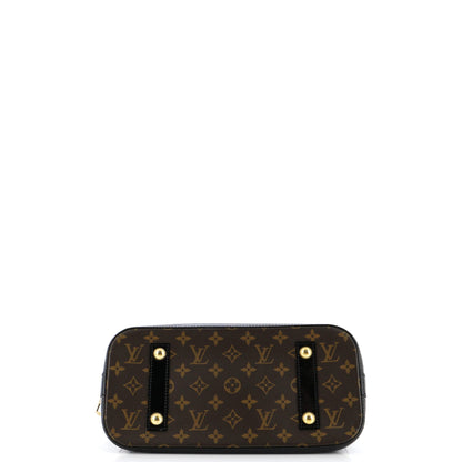 Louis Vuitton Alma Handbag Vernis with Monogram Canvas PM