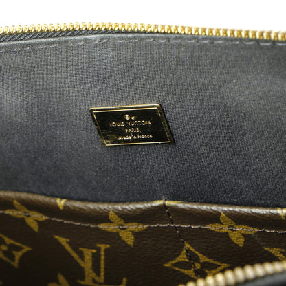 Louis Vuitton Alma Handbag Vernis with Monogram Canvas PM
