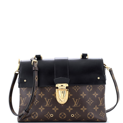 Louis Vuitton One Handle Flap Bag Monogram Canvas and Leather MM