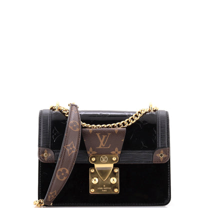 Louis Vuitton Wynwood Handbag Monogram Vernis with Monogram Canvas and Epi Leather