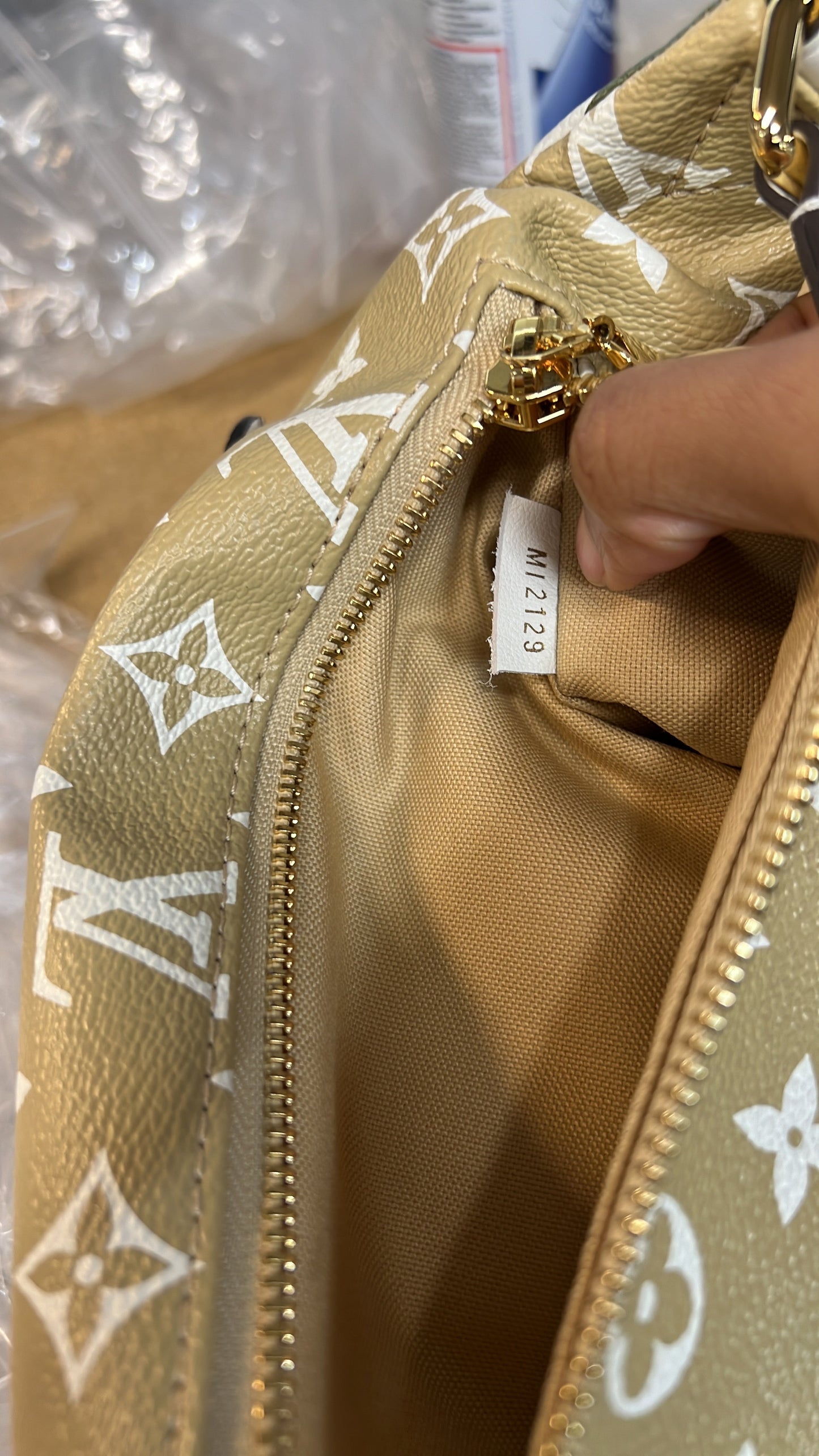 Louis Vuitton Bum Bag Limited Edition Colored Monogram Giant