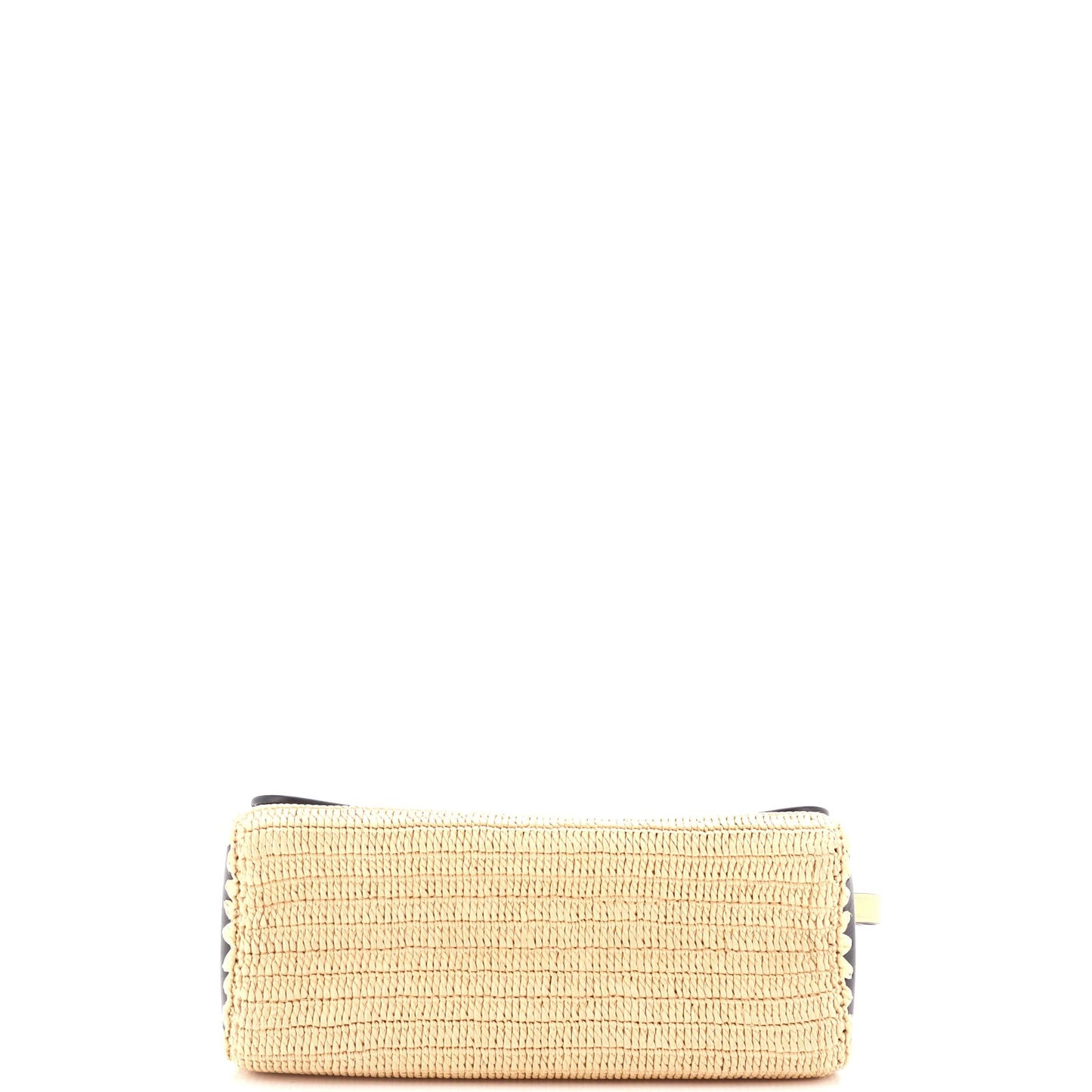 Louis Vuitton Twist Convertible Handbag Leather and Raffia MM
