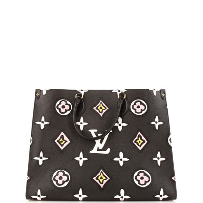 Louis Vuitton OnTheGo Tote Wild at Heart Monogram Giant GM