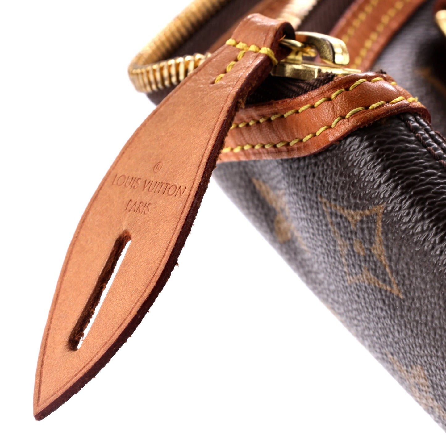 Louis Vuitton Lockit Handbag Monogram Canvas Vertical