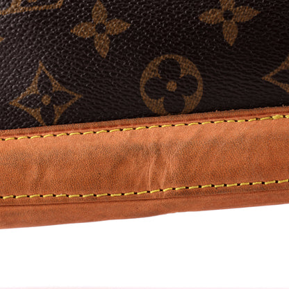 Louis Vuitton Lockit Handbag Monogram Canvas Vertical