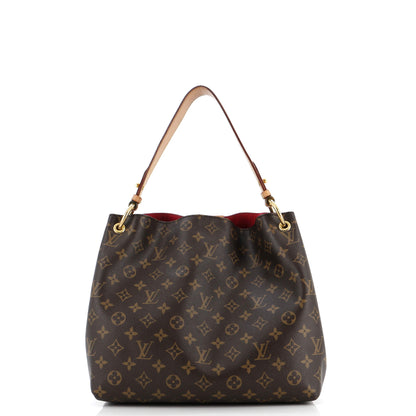 Louis Vuitton Graceful Handbag Monogram Canvas PM