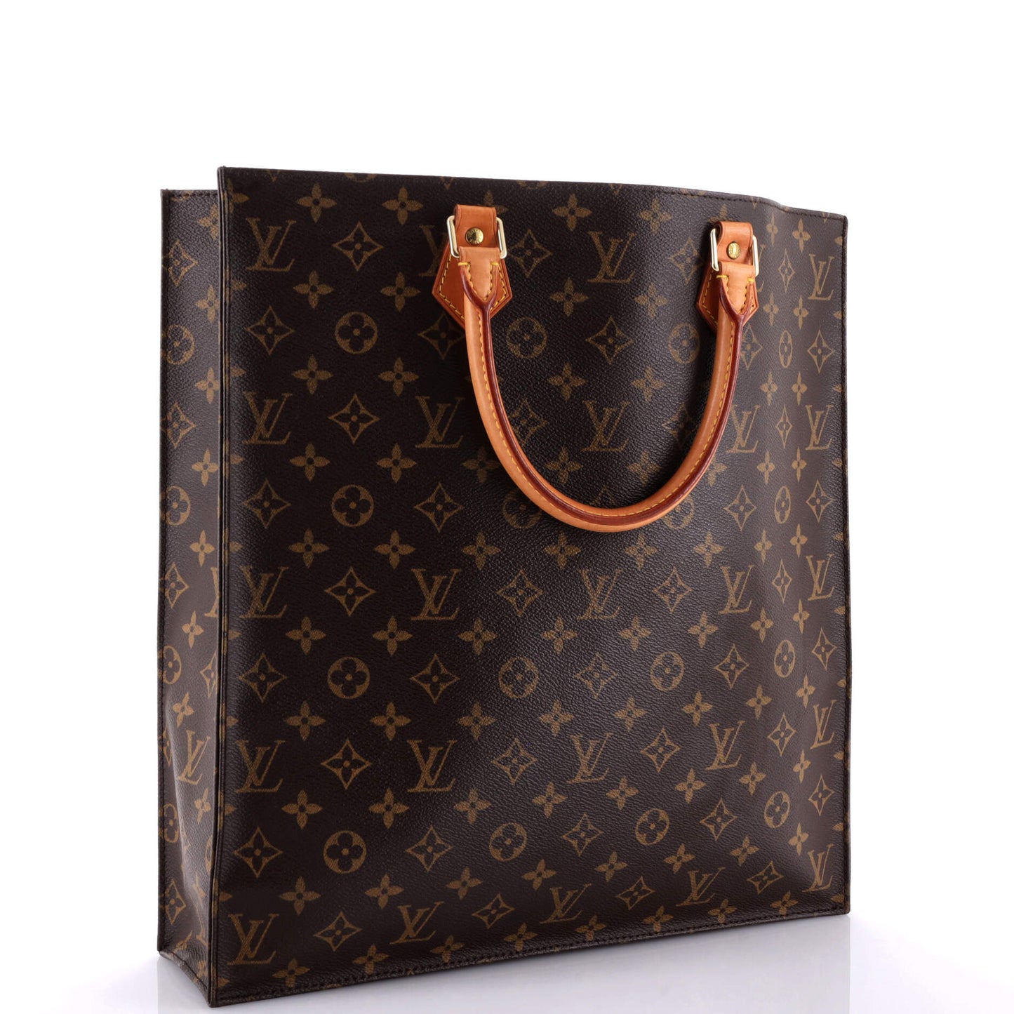 Louis Vuitton Vintage Sac Plat Bag Monogram Canvas