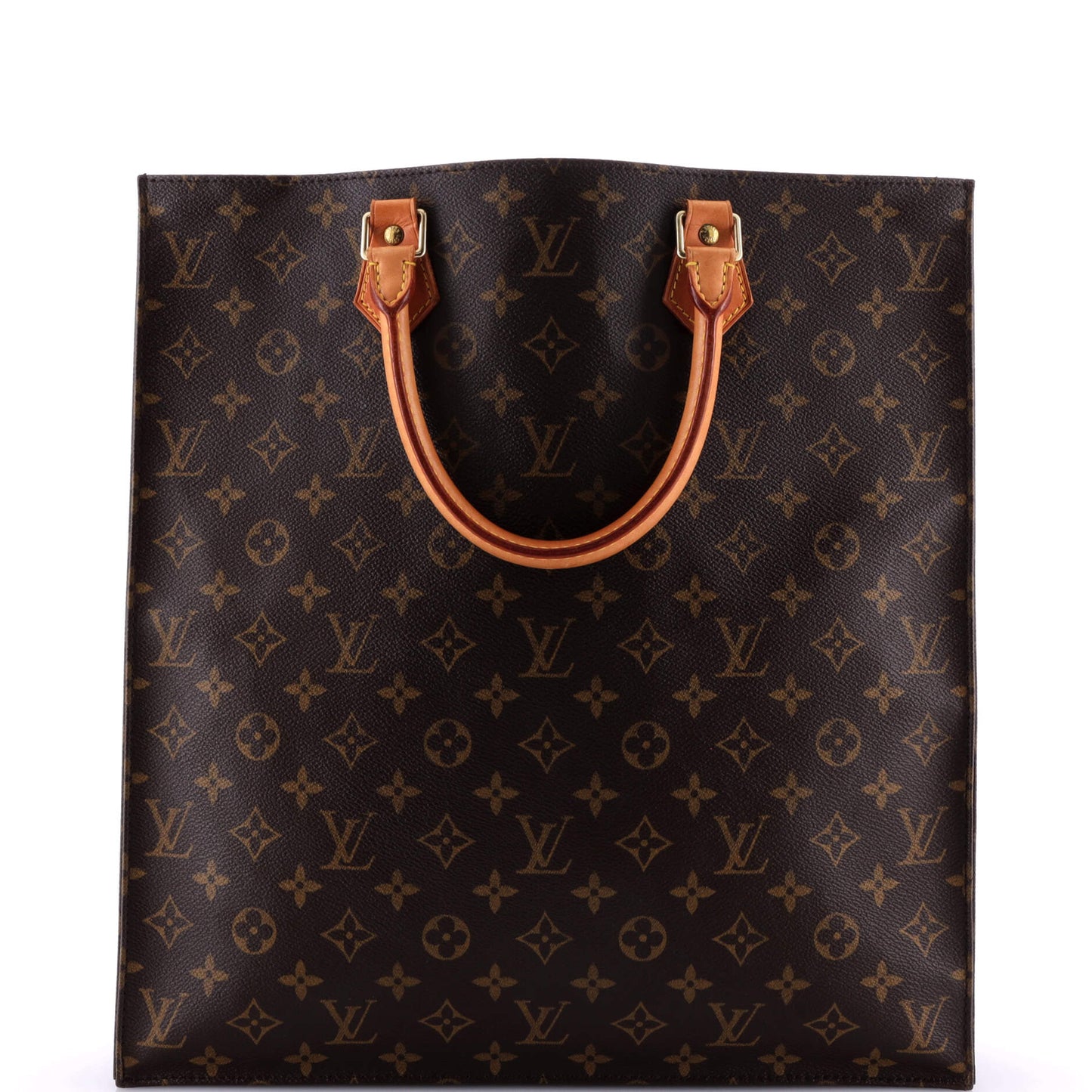 Louis Vuitton Vintage Sac Plat Bag Monogram Canvas