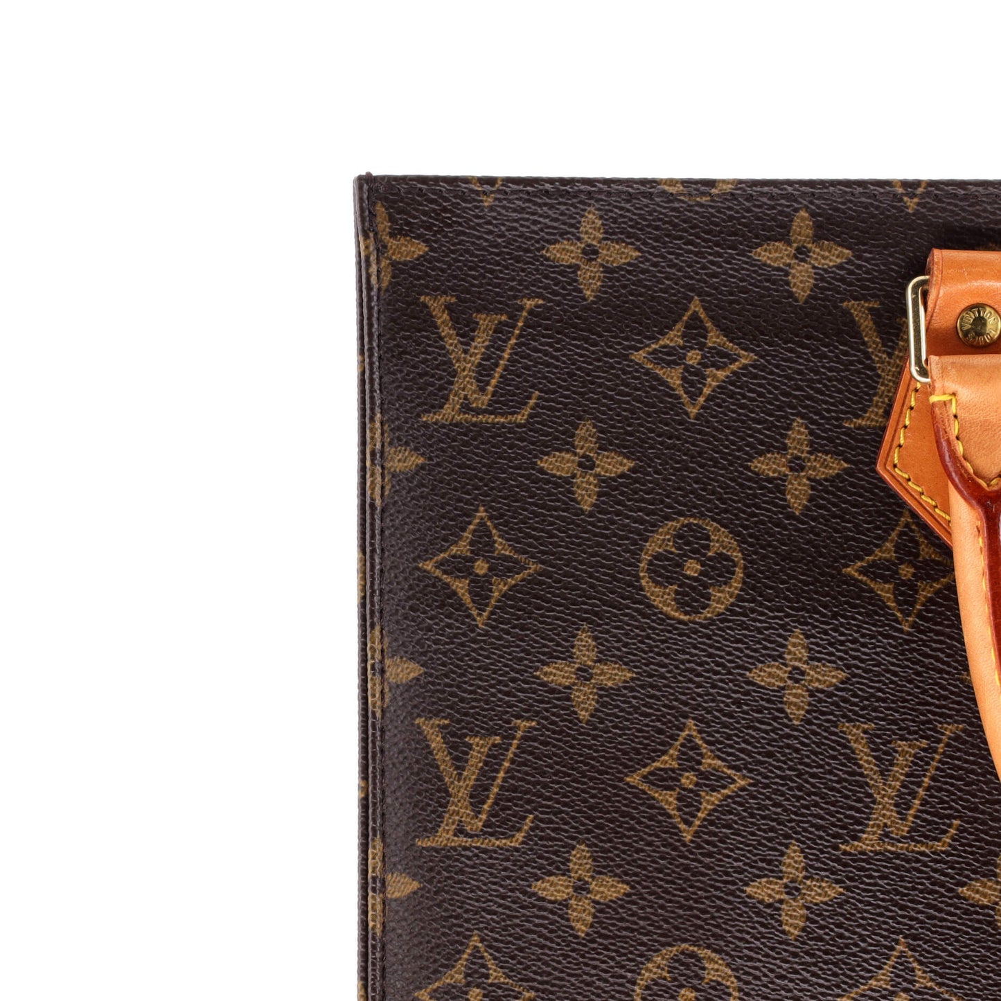 Louis Vuitton Vintage Sac Plat Bag Monogram Canvas