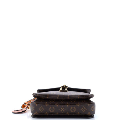 Louis Vuitton Braided Handle Pochette Metis Monogram Canvas