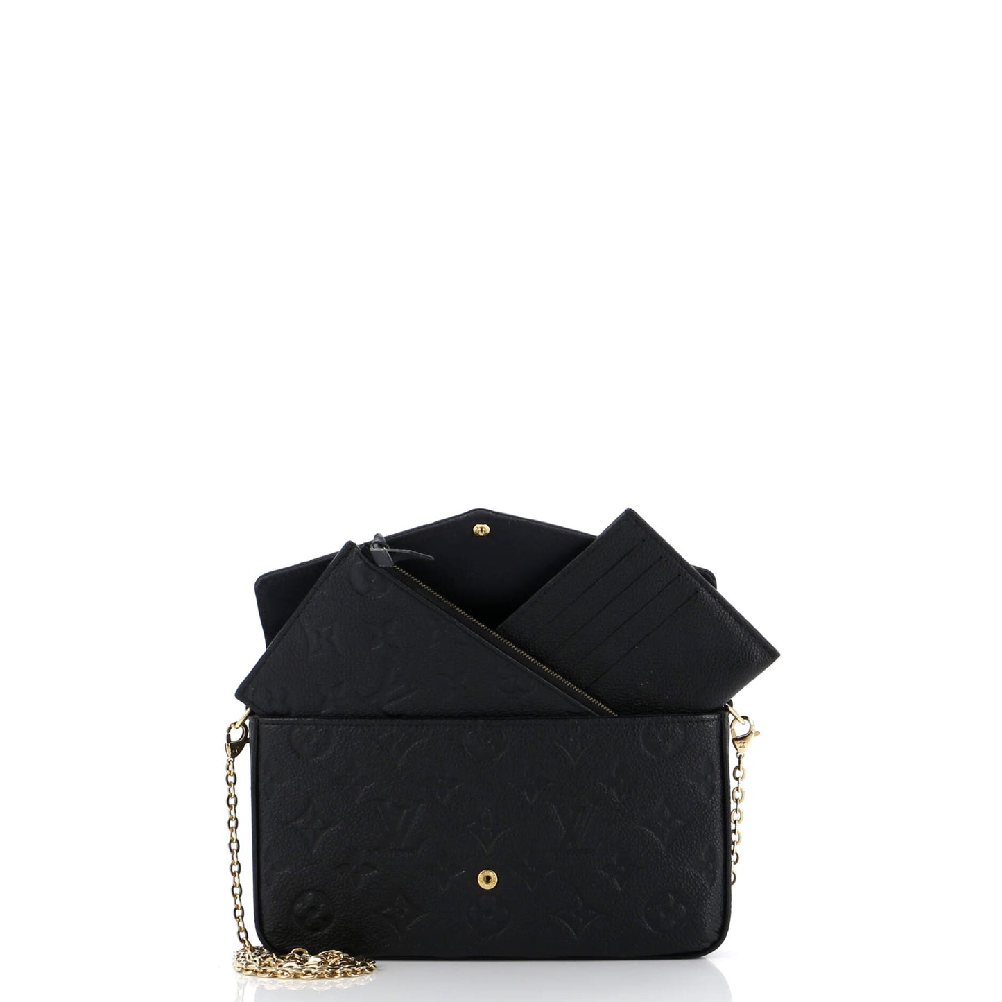 Louis Vuitton Felicie Pochette Monogram Empreinte Leather