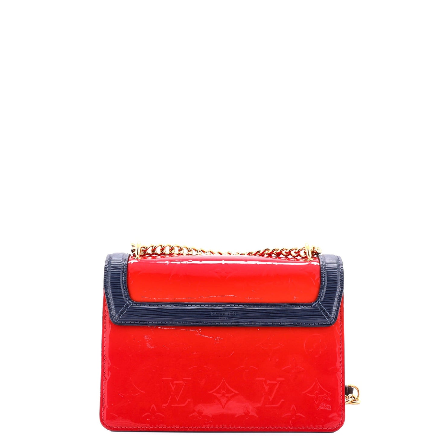 Louis Vuitton Wynwood Handbag Monogram Vernis with Monogram Canvas and Epi Leather
