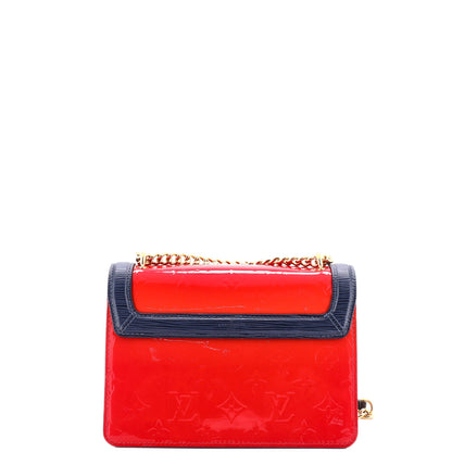 Louis Vuitton Wynwood Handbag Monogram Vernis with Monogram Canvas and Epi Leather