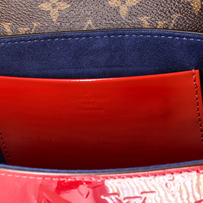 Louis Vuitton Wynwood Handbag Monogram Vernis with Monogram Canvas and Epi Leather