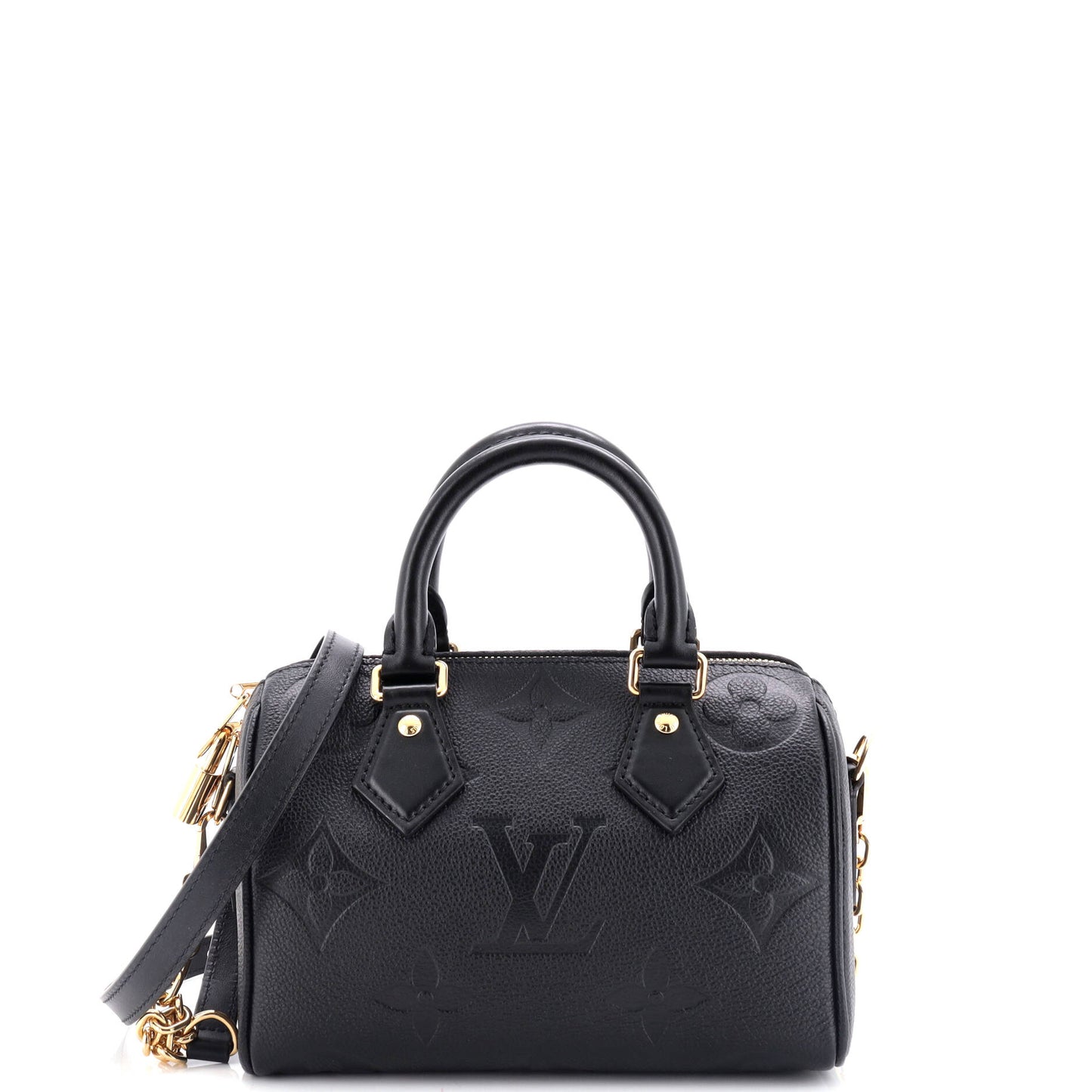 Louis Vuitton Speedy Bandouliere Bag Monogram Empreinte Giant 20