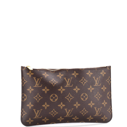 Louis Vuitton Neverfull Pochette Monogram Canvas Large