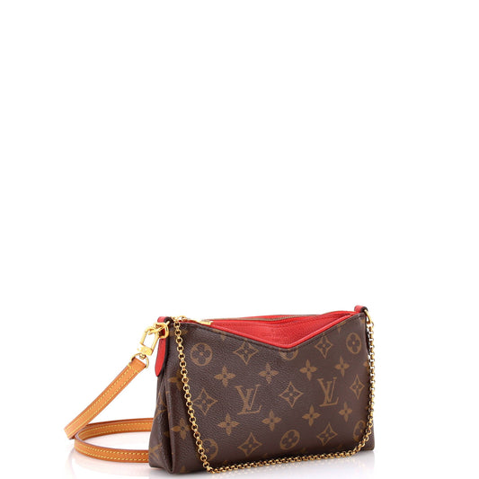 Louis Vuitton Pallas Clutch Monogram Canvas