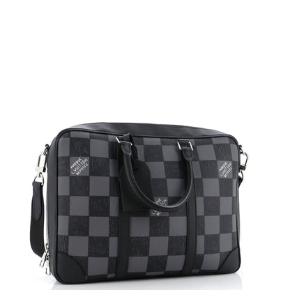 Louis Vuitton Sirius Briefcase Limited Edition Marque Deposee Damier Giant