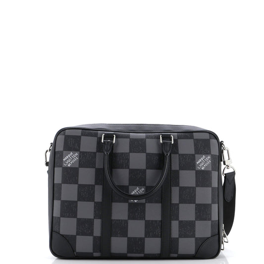 Louis Vuitton Sirius Briefcase Limited Edition Marque Deposee Damier Giant
