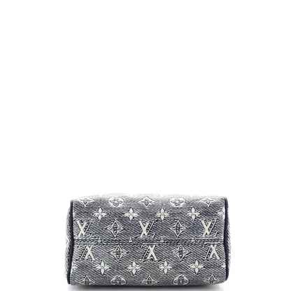 Louis Vuitton Speedy Bandouliere Bag Monoglam Jacquard Canvas 20
