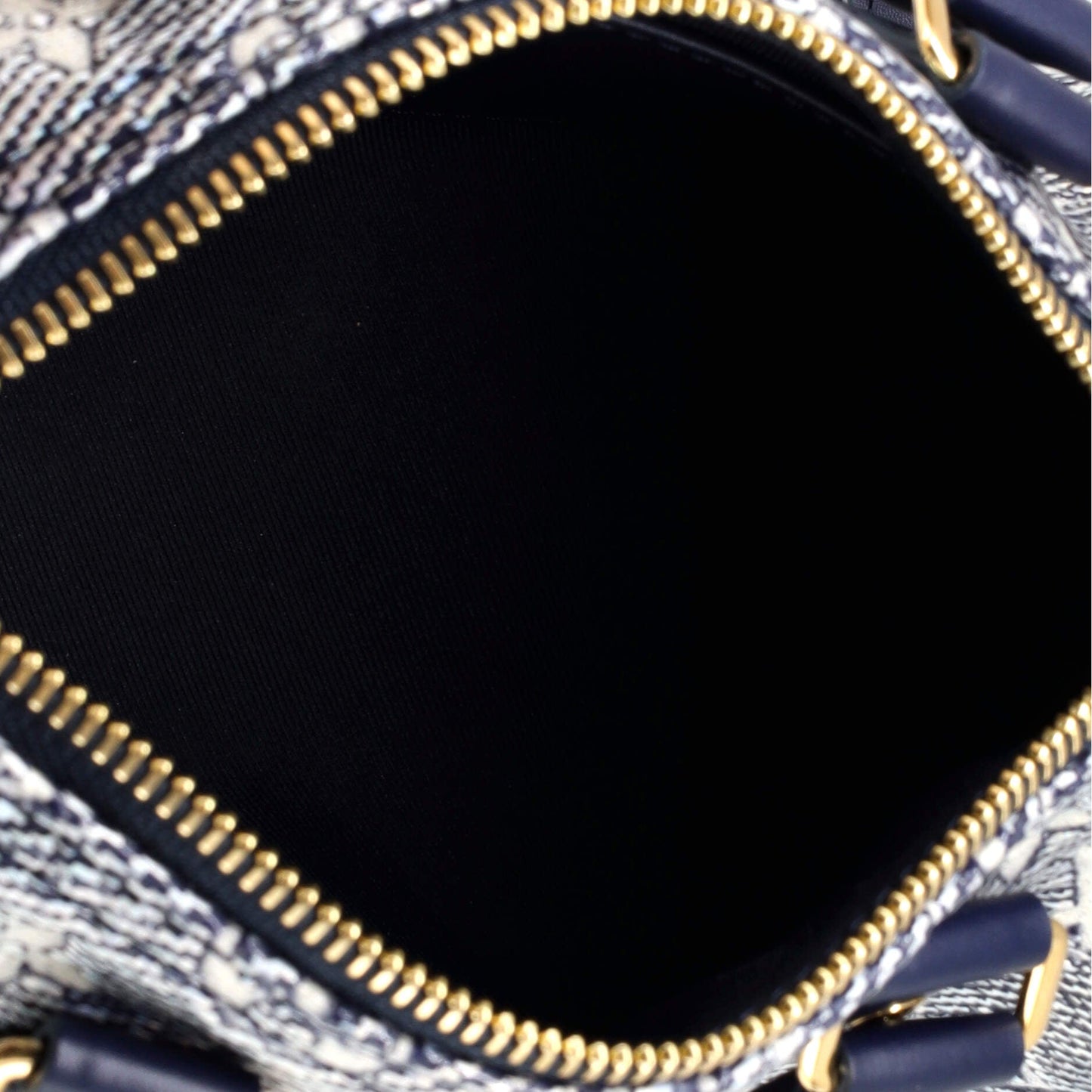 Louis Vuitton Speedy Bandouliere Bag Monoglam Jacquard Canvas 20