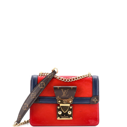 Louis Vuitton Wynwood Handbag Monogram Vernis with Monogram Canvas and Epi Leather