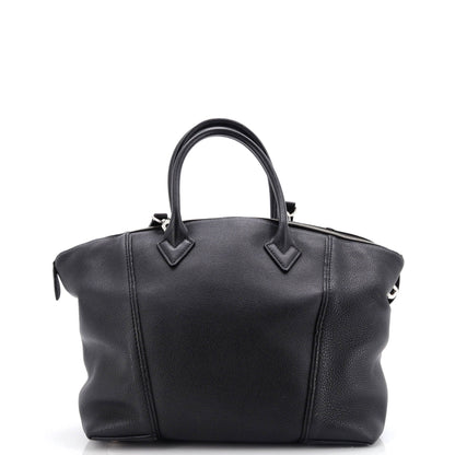 Louis Vuitton Soft Lockit Handbag Leather PM