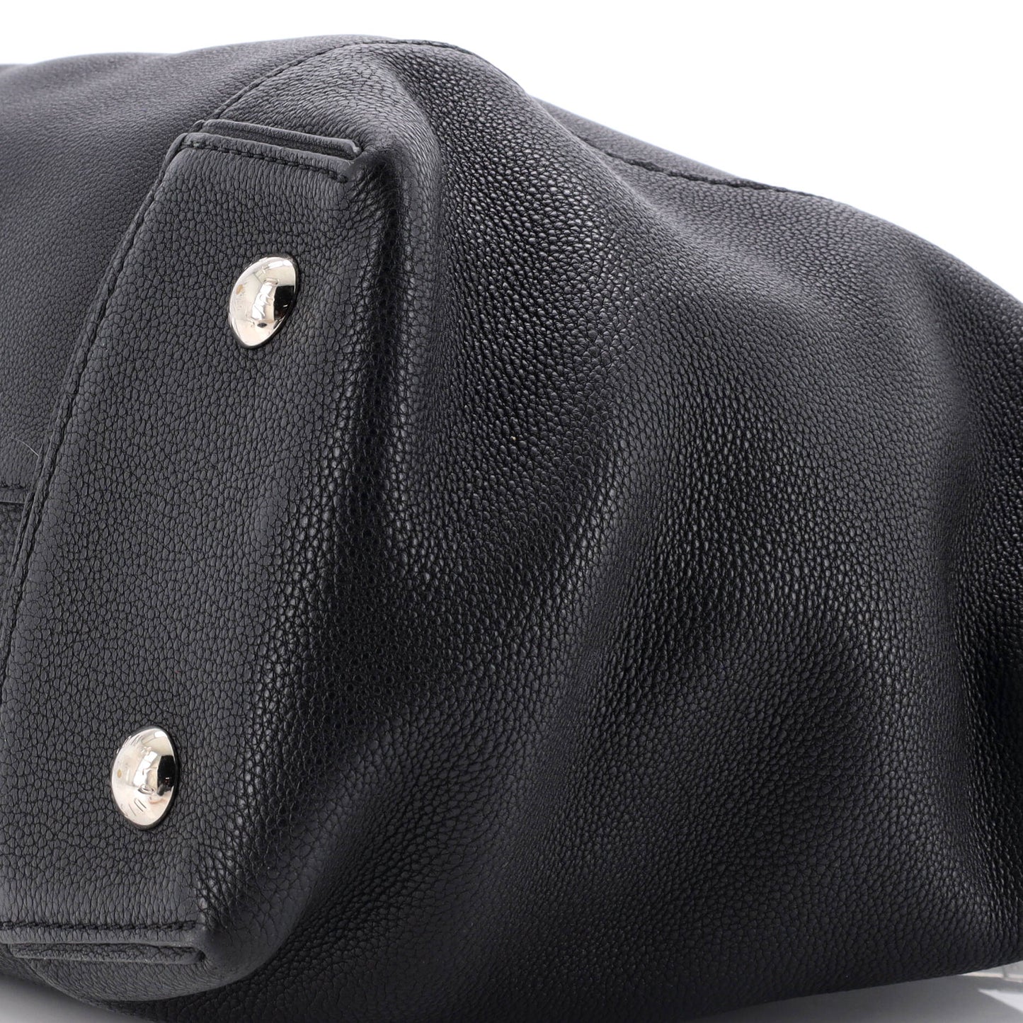 Louis Vuitton Soft Lockit Handbag Leather PM