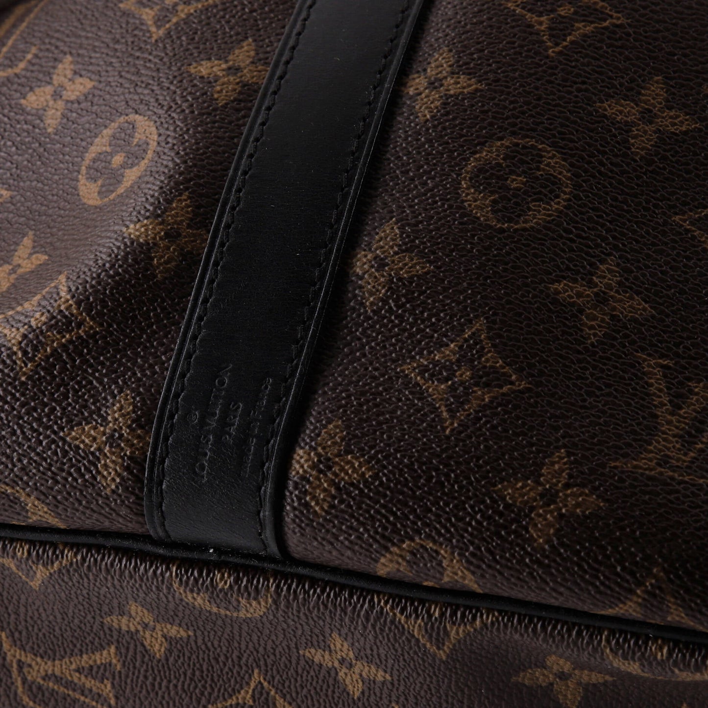 Louis Vuitton Keepall Bandouliere Bag Macassar Monogram Canvas 50