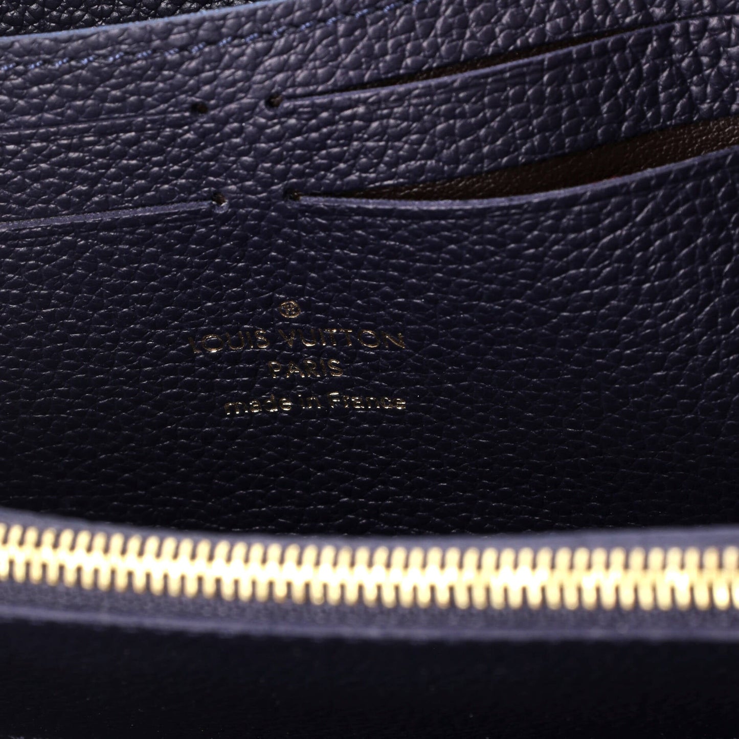 Louis Vuitton Clemence Wallet Monogram Empreinte Leather