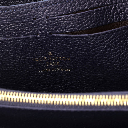 Louis Vuitton Clemence Wallet Monogram Empreinte Leather