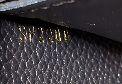 Louis Vuitton Clemence Wallet Monogram Empreinte Leather