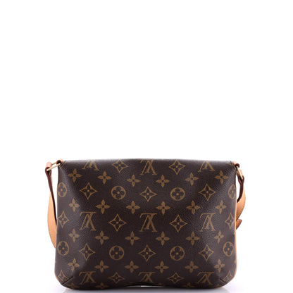 Louis Vuitton Musette Tango Handbag Monogram Canvas