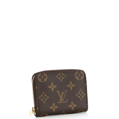 Louis Vuitton Zippy Coin Purse Monogram Canvas