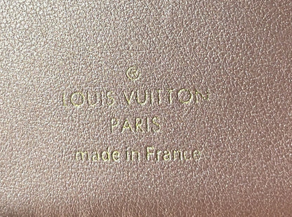 Louis Vuitton Coussin Lou Wallet Monogram Embossed Lambskin