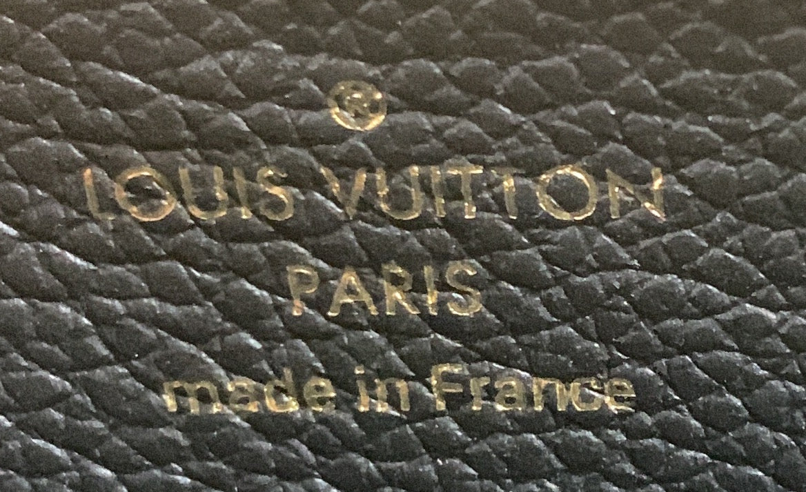 Louis Vuitton Zippy Wallet Monogram Empreinte Giant Broderies
