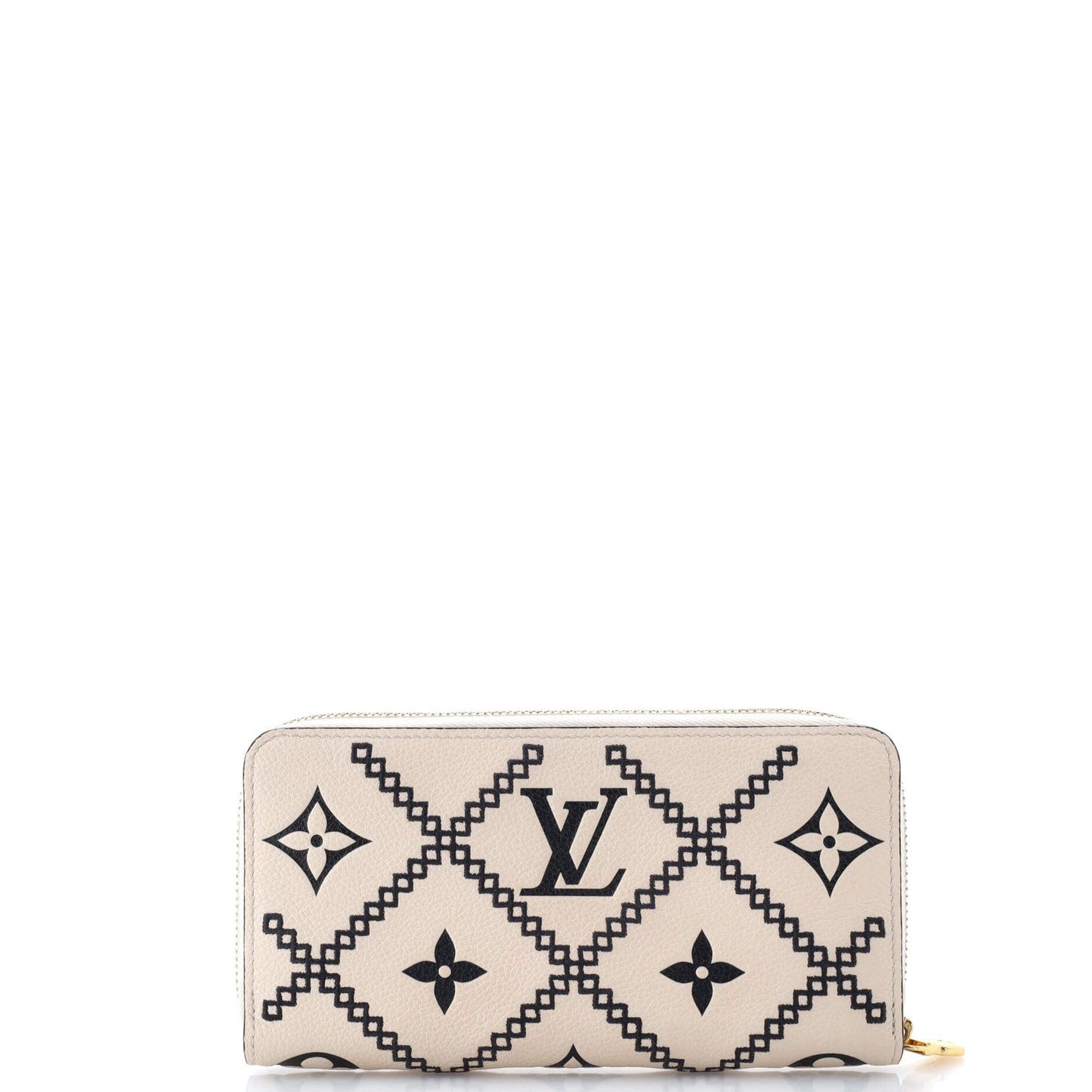 Louis Vuitton Zippy Wallet Monogram Empreinte Giant Broderies