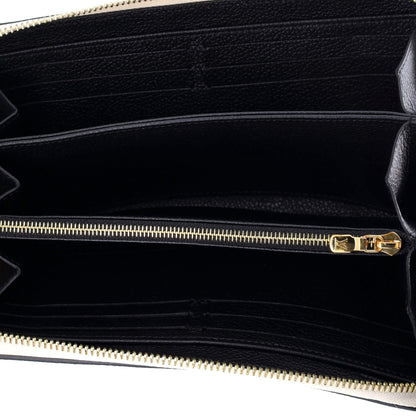 Louis Vuitton Zippy Wallet Monogram Empreinte Giant Broderies