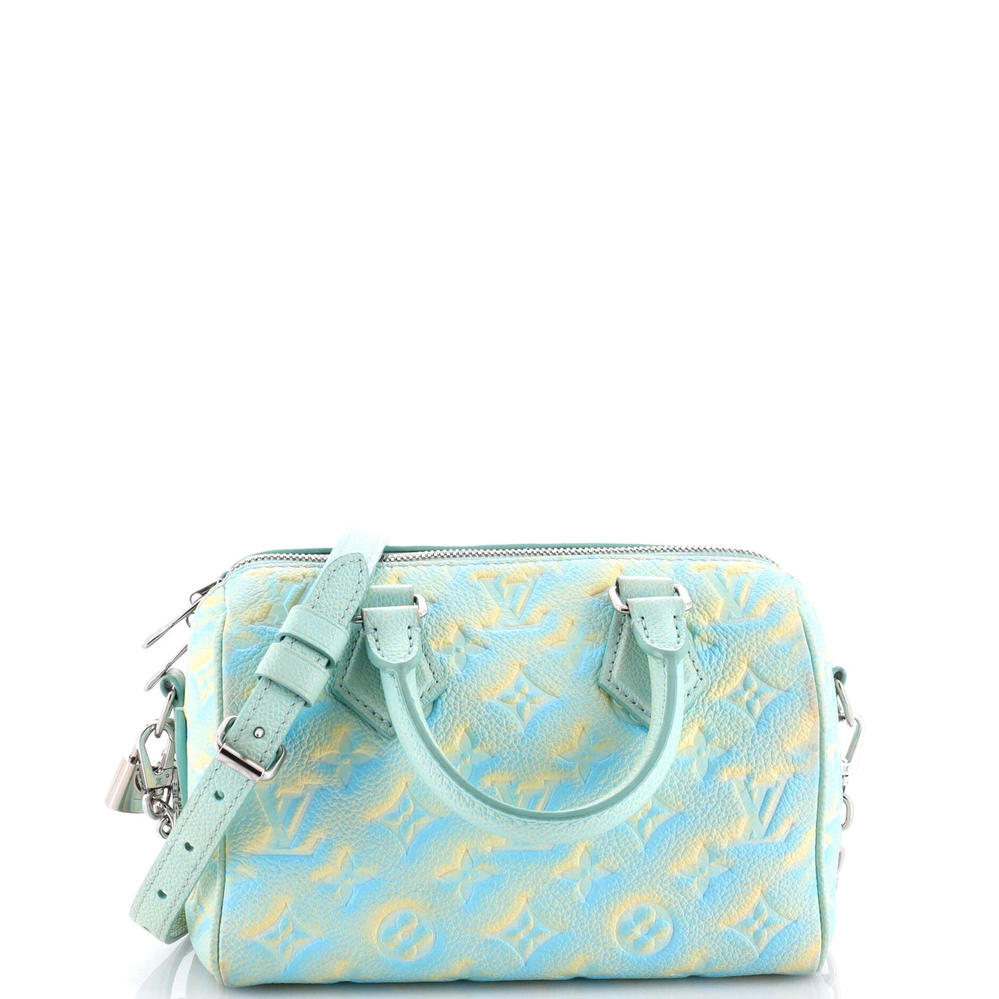 Louis Vuitton Speedy Bandouliere Bag Stardust Monogram Empreinte Leather 20