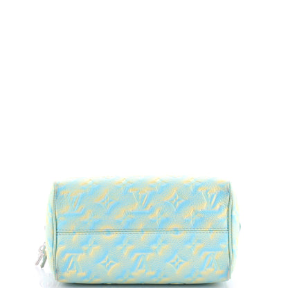 Louis Vuitton Speedy Bandouliere Bag Stardust Monogram Empreinte Leather 20