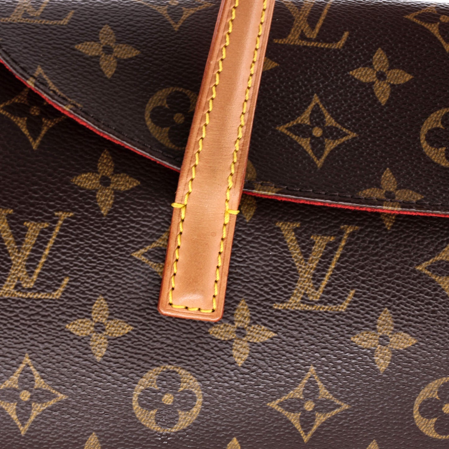 Louis Vuitton Sonatine Handbag Monogram Canvas