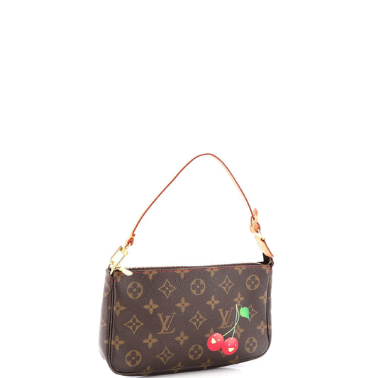 Louis Vuitton Pochette Accessoires Limited Edition Monogram Cerises