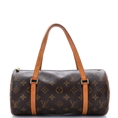Louis Vuitton Papillon Handbag Monogram Canvas 26