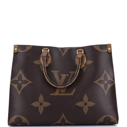 Louis Vuitton OnTheGo Tote Reverse Monogram Giant MM