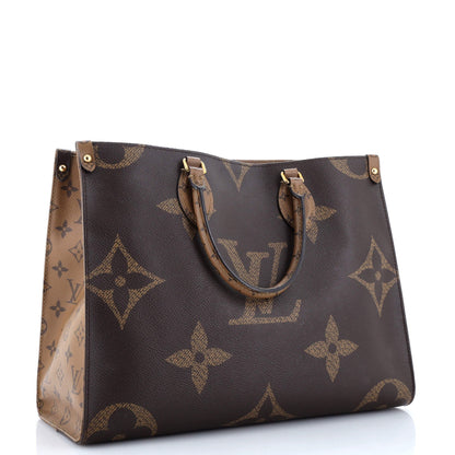 Louis Vuitton OnTheGo Tote Reverse Monogram Giant MM