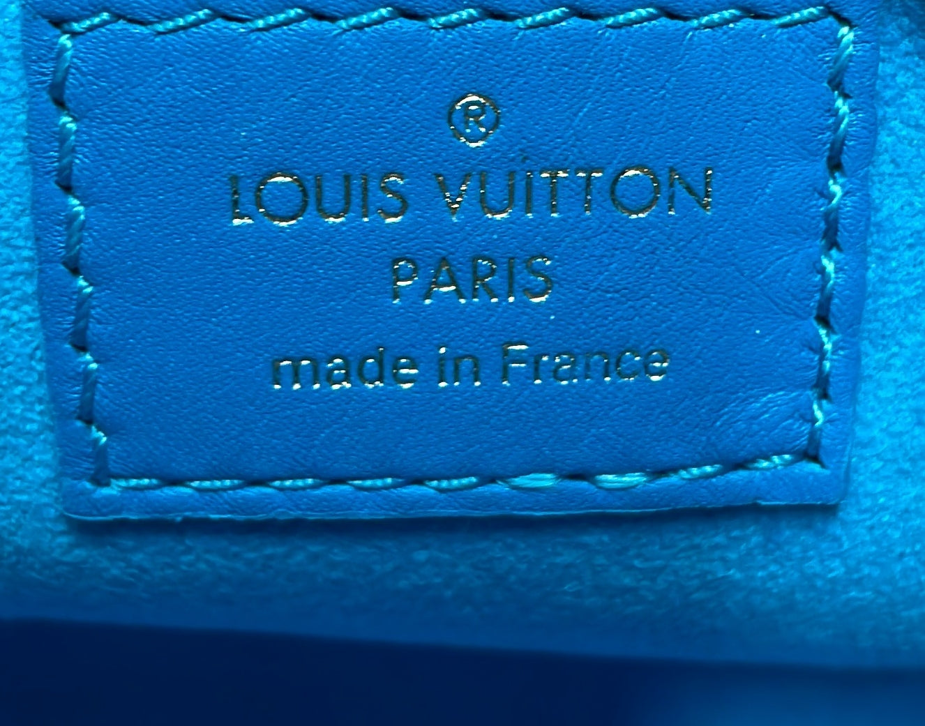 Louis Vuitton Loop Handbag Nanogram Embossed Leather