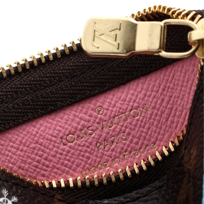 Louis Vuitton Key Pouch Limited Edition Vivienne Xmas Monogram Canvas